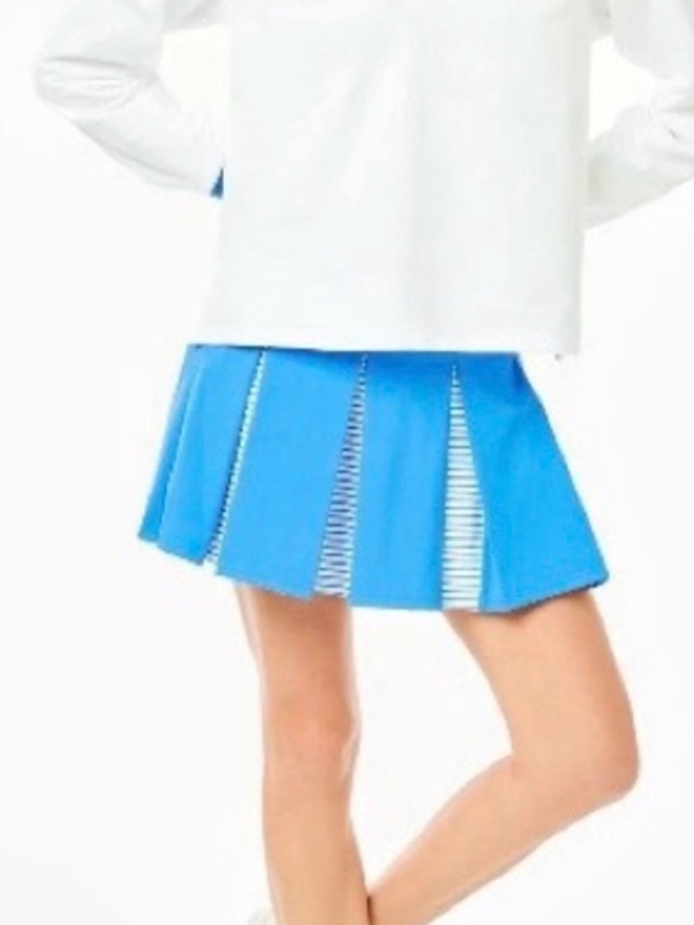 Addison Bay 14in liberty skort (cerulean)